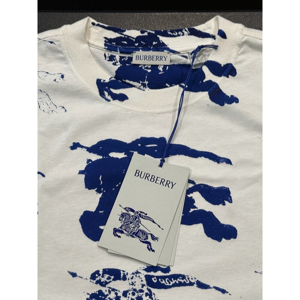 RETAIL $660 Burberry White EKD T-Shirt*Men's Large*NEW with Tags - Picture 5 of 10